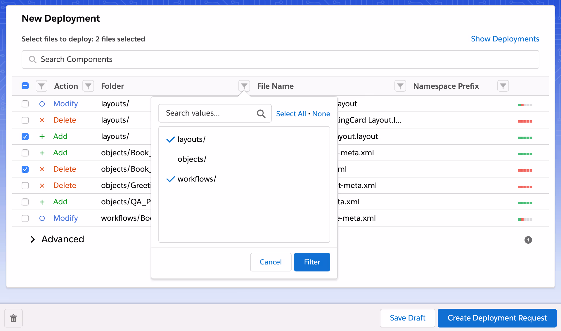 Compare and deploy quickly